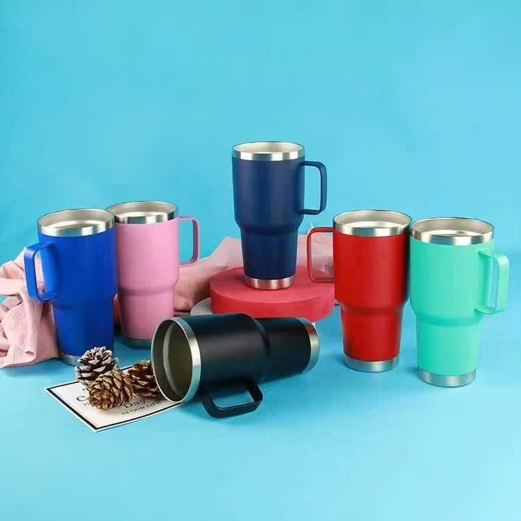 TUMBLER WITH HANDLE 30 OZ