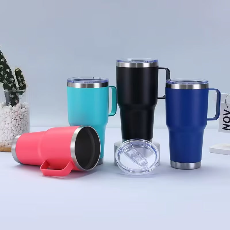 TUMBLER WITH HANDLE 30 OZ